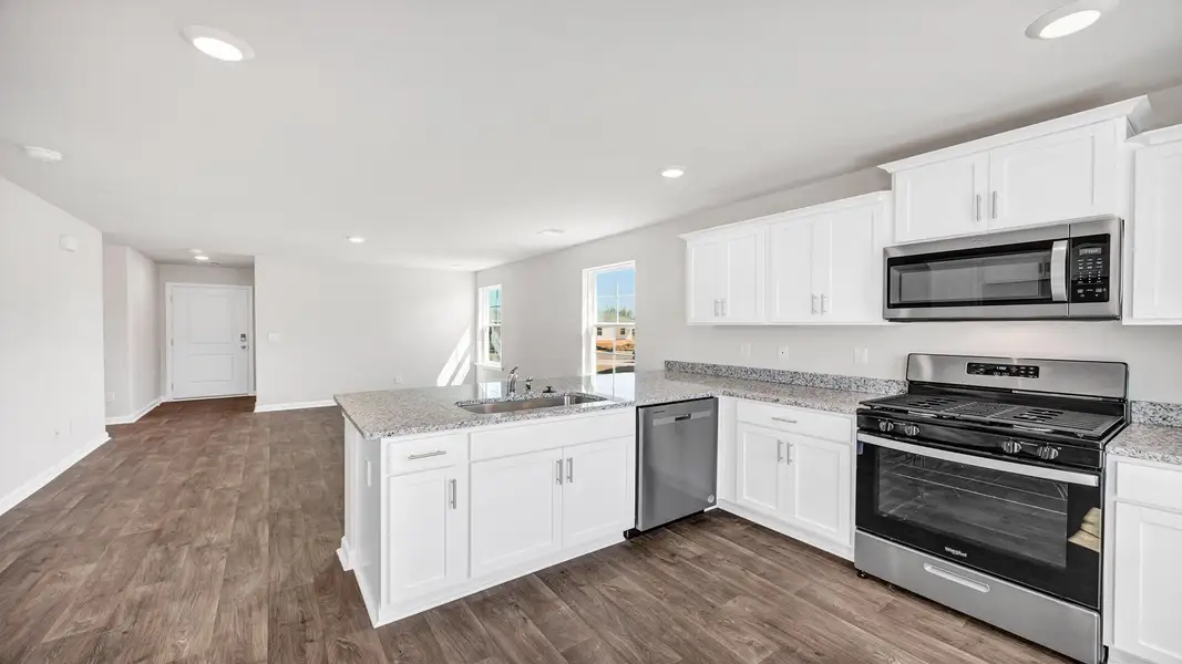 Furnished interior view inside a new home in The Park at Wilkinson, Orangeburg (Image 3).