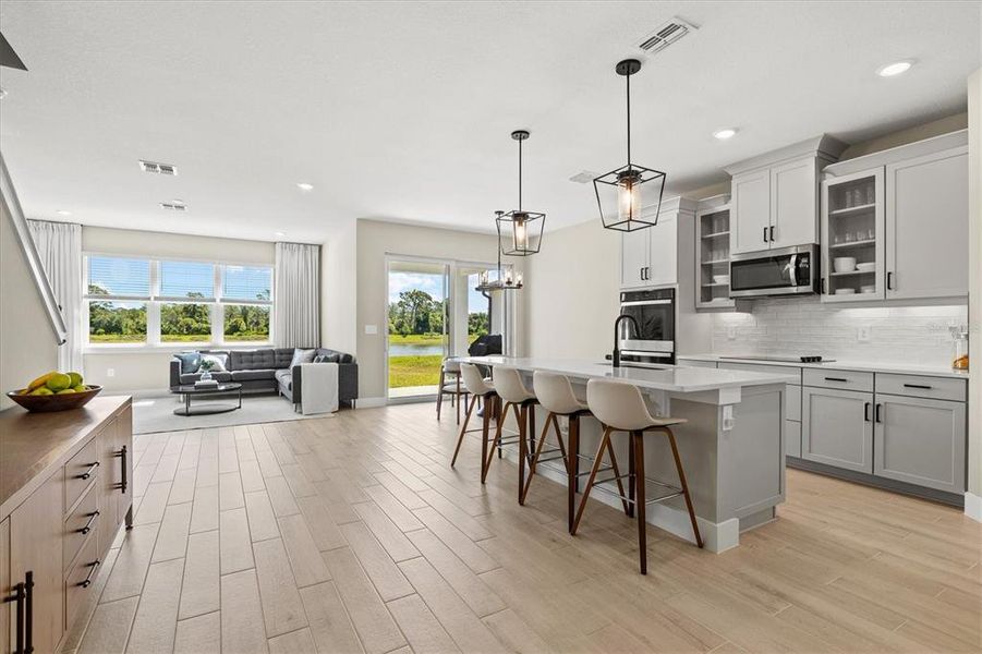 Furnished interior view inside a new home in , Nokomis (Image 34).
