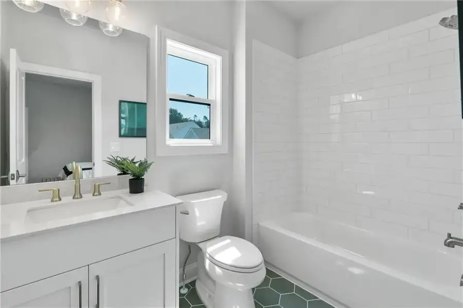 Furnished interior view inside a new home in Promenade at Sawnee Village, Cumming (Image 8).