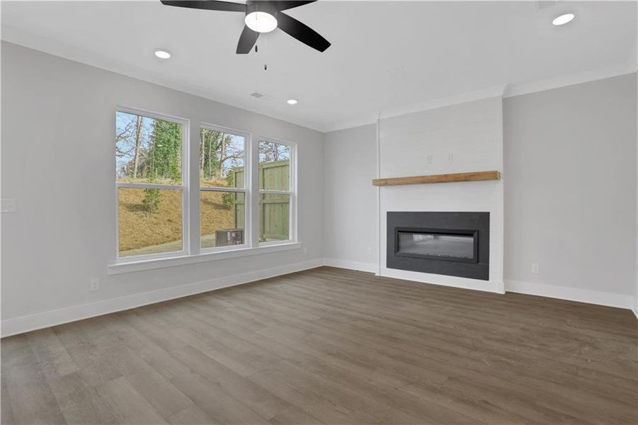 Spacious, unfurnished interior of a new home in Villas at Dawsonville Townhomes, Dawsonville (Image 30).