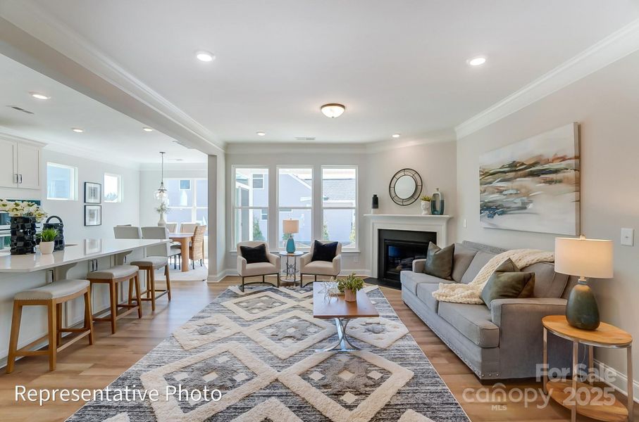 Open family room Open family room