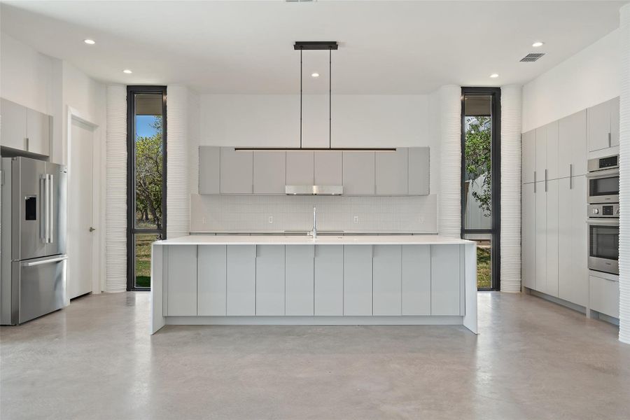 Furnished interior view inside a new home in Wimberley Springs, Wimberley (Image 12). Furnished interior view inside a new home in Wimberley Springs, Wimberley (Image 12).