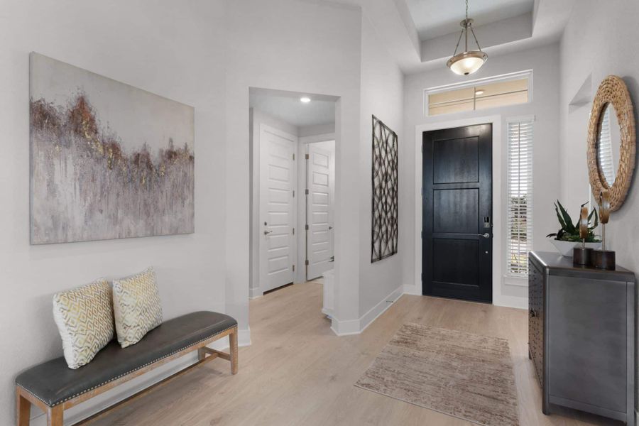 Furnished interior view inside a new home in Broken Oak, Georgetown (Image 5).