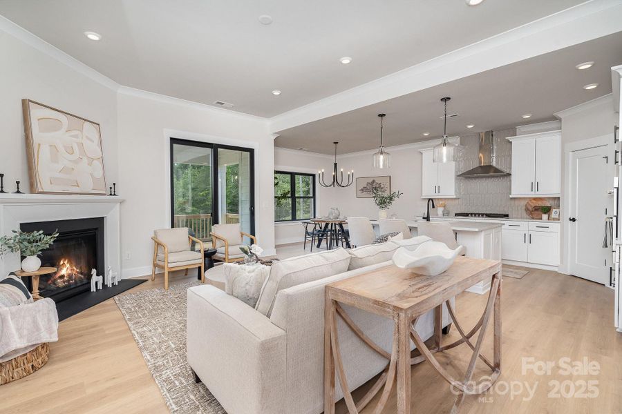 Furnished interior view inside a new home in , Rock Hill (Image 9).