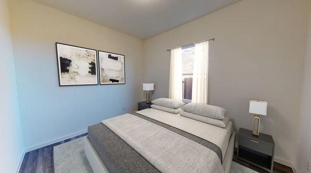 Furnished interior view inside a new home in Sunset Oaks, Maxwell (Image 4).