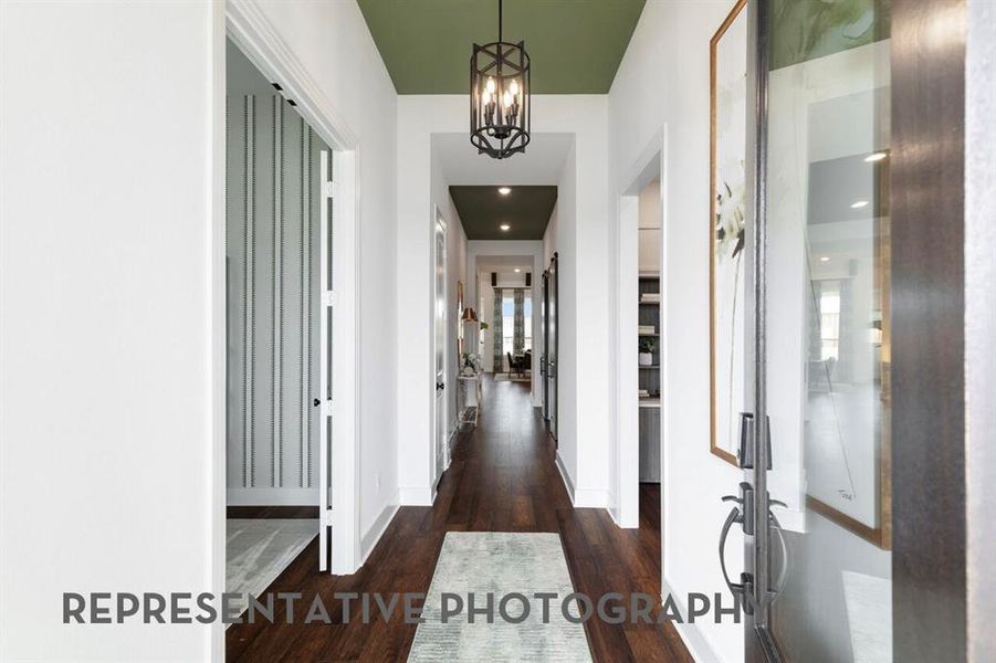 Furnished interior view inside a new home in Goodland, Midlothian (Image 23).
