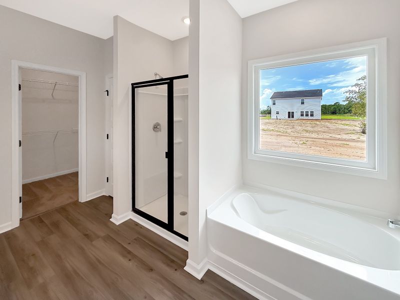 Furnished interior view inside a new home in The Village at Sassafras, Allenhurst (Image 12).