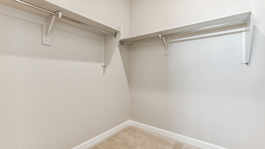 Spacious, unfurnished interior of a new home in Talinn Towns at Desert Ridge, Phoenix (Image 15).