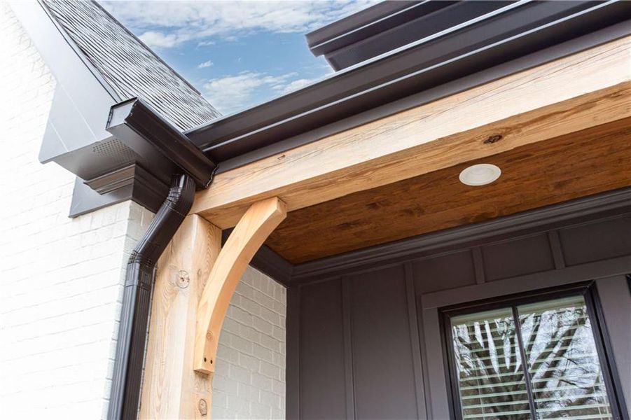 Exterior details and patio area of a home in , Acworth (Image 25).