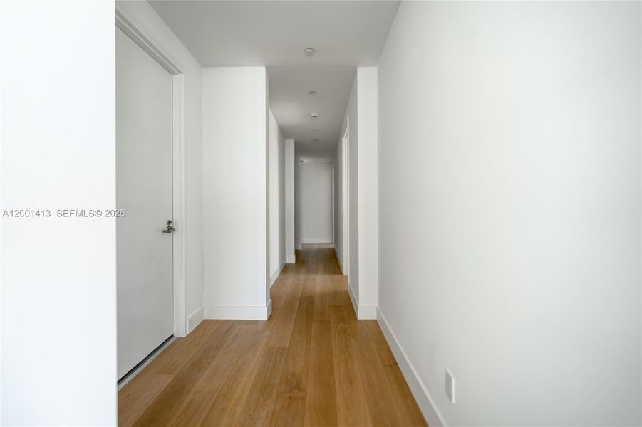 Interior hallway Interior hallway