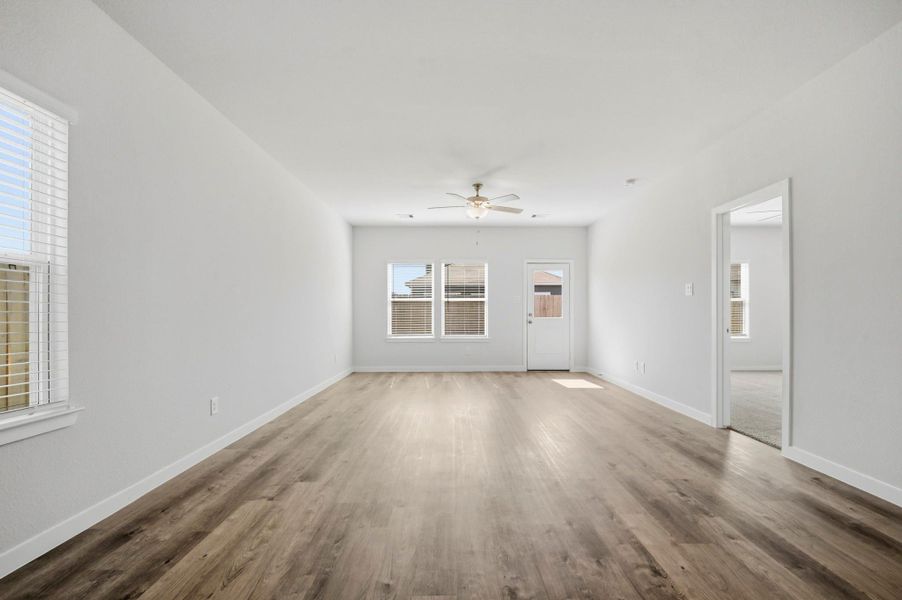 Spacious, unfurnished interior of a new home in Barrett Crossing, Crosby (Image 28).