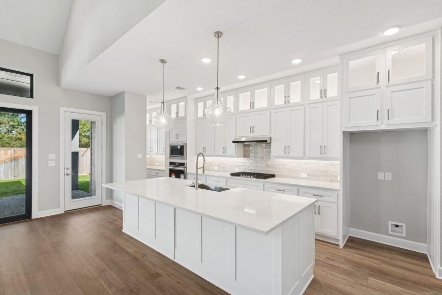 Furnished interior view inside a new home in Kresston - Enclave Collection, Magnolia (Image 7).