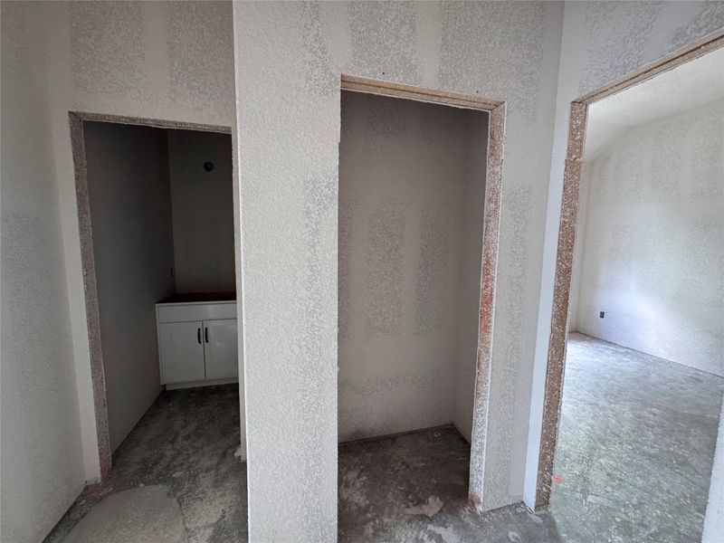 In-progress construction of a new home in Willow Springs, Buda, TX (Image 10). In-progress construction of a new home in Willow Springs, Buda, TX (Image 10).