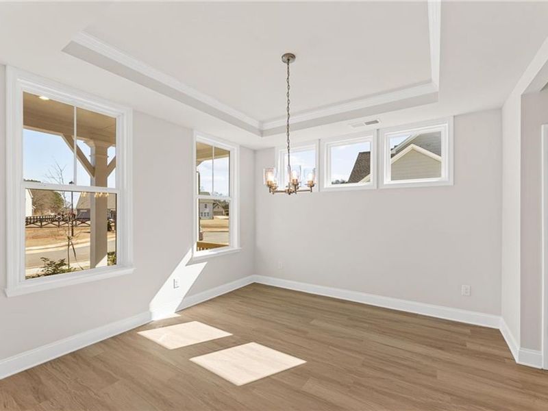 Spacious, unfurnished interior of a new home in Wehunt Meadows, Hoschton (Image 12).