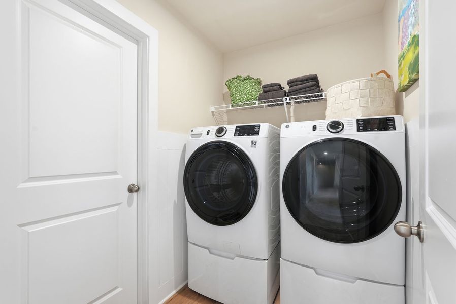 Spacious Laundry Room