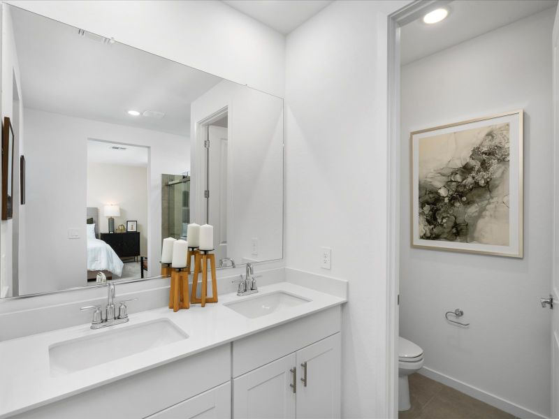 Bathroom in the Jubilee Floorplan at Silva Farms