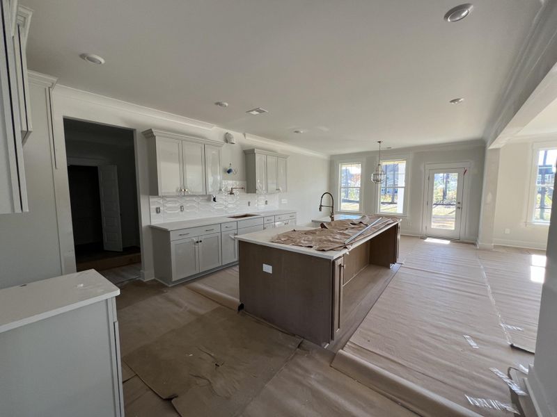 In-progress construction of a new home in , Summerville, SC (Image 55).