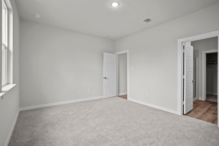 A room with white walls.