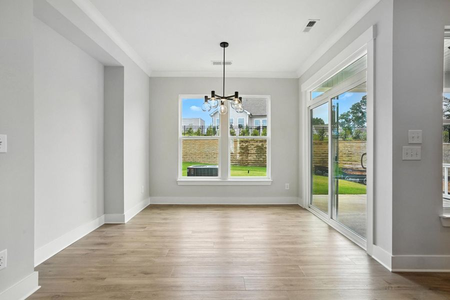 Spacious, unfurnished interior of a new home in Villas at Prestwick, Mooresville (Image 16).