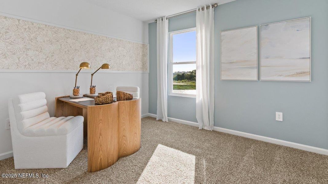 Furnished interior view inside a new home in The Arbors, Jacksonville (Image 10).