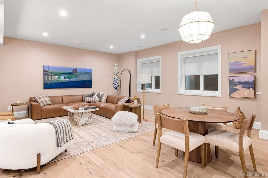 Furnished interior view inside a new home in , Denver (Image 40). Furnished interior view inside a new home in , Denver (Image 40).