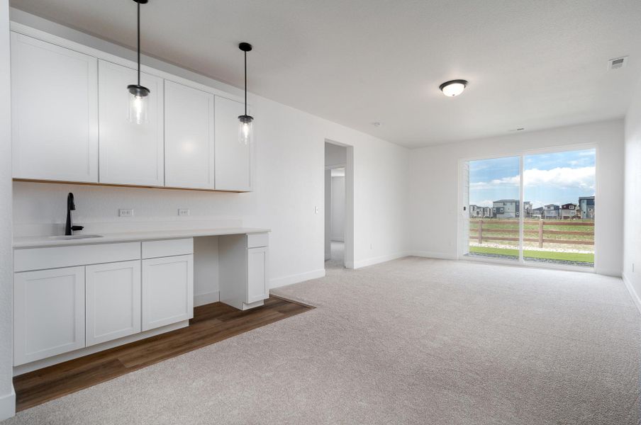 Image 11 representing the The Shreiver by David Weekley Homes in Revel Crossing at Wolf Ranch - The Panorama Collection, Colorado Springs, CO.