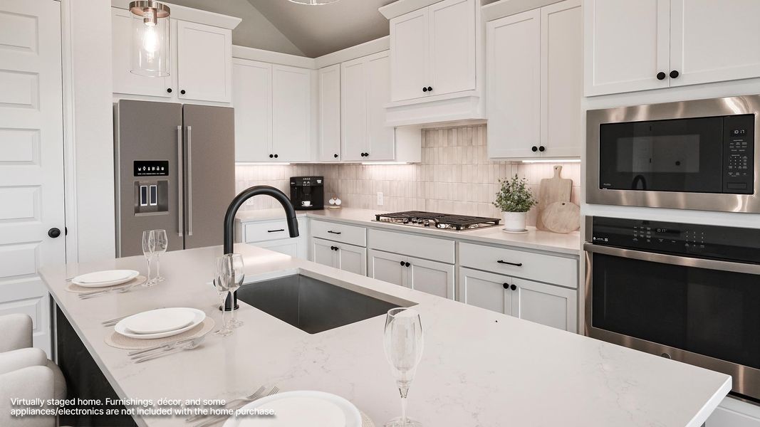 Furnished interior view inside a new home in Juniper Springs, Lockhart (Image 4).