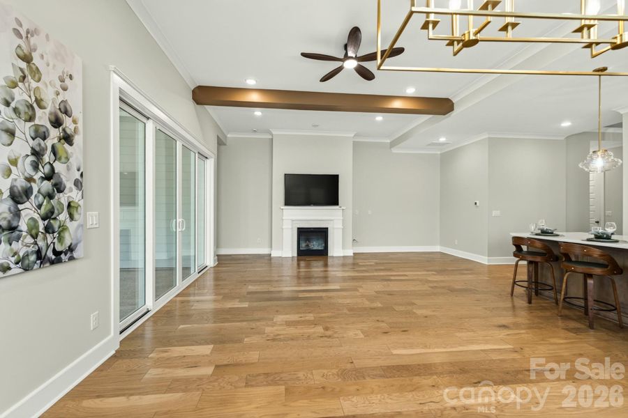 Dining Area to Family Room
