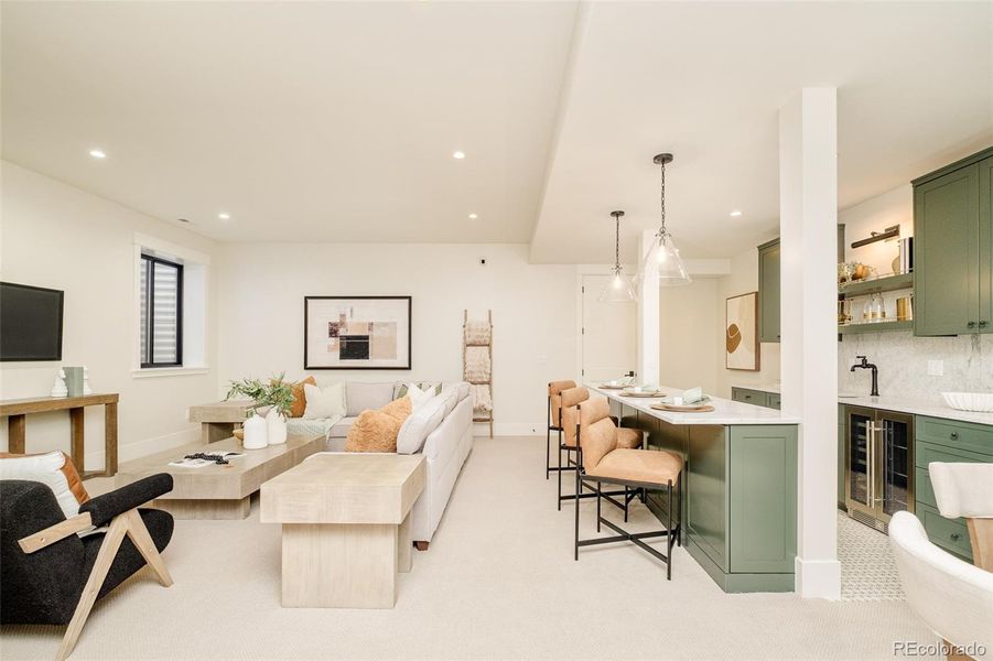 Furnished interior view inside a new home in , Denver (Image 42). Furnished interior view inside a new home in , Denver (Image 42).