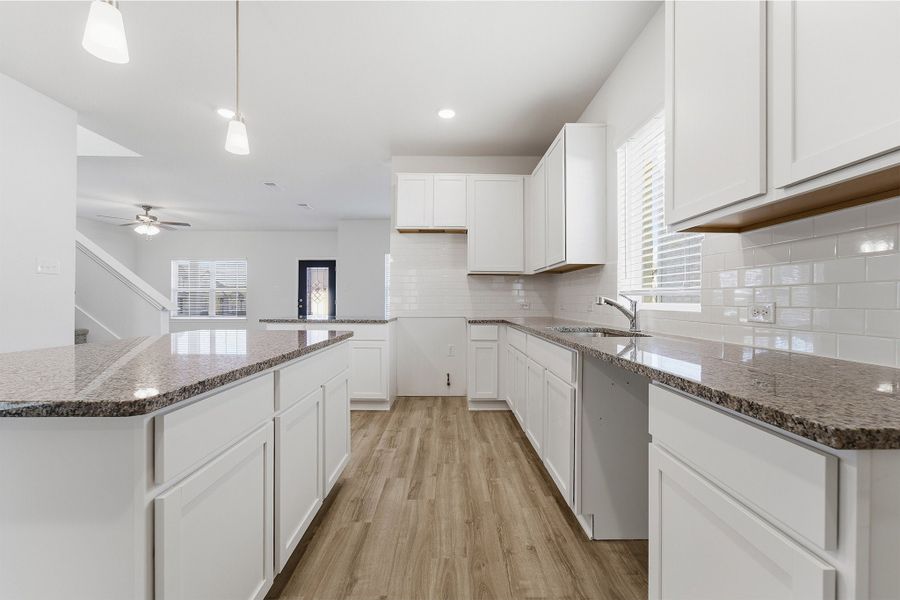Furnished interior view inside a new home in La Terra, Celina (Image 6).