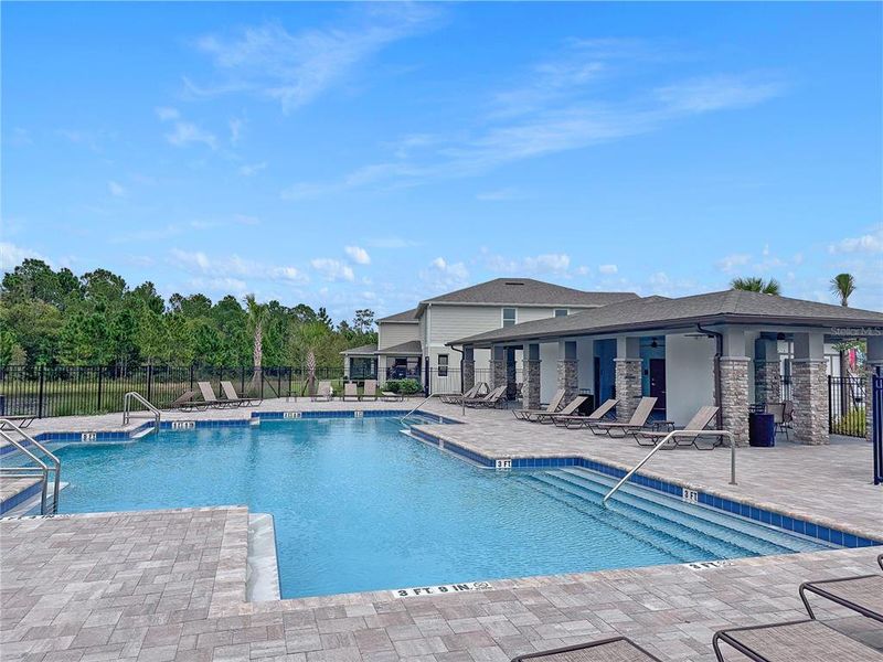 Front exterior of a home in the Seasons at Estates at Southern Pines community, located in St. Cloud, FL (Image 3). Front exterior of a home in the Seasons at Estates at Southern Pines community, located in St. Cloud, FL (Image 3).