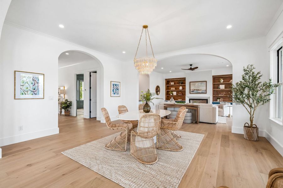 Furnished interior view inside a new home in , Johns Island (Image 16).