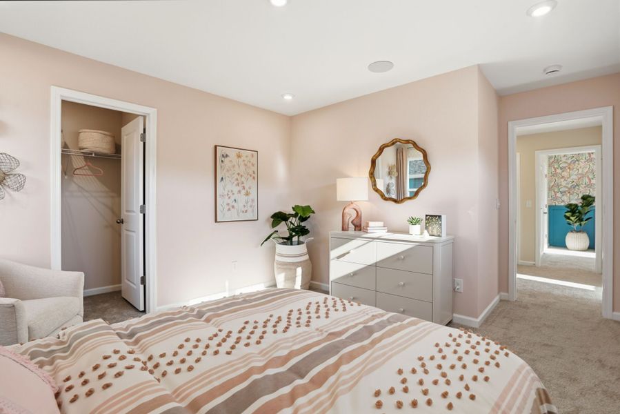 Redwood model upstairs bedroom