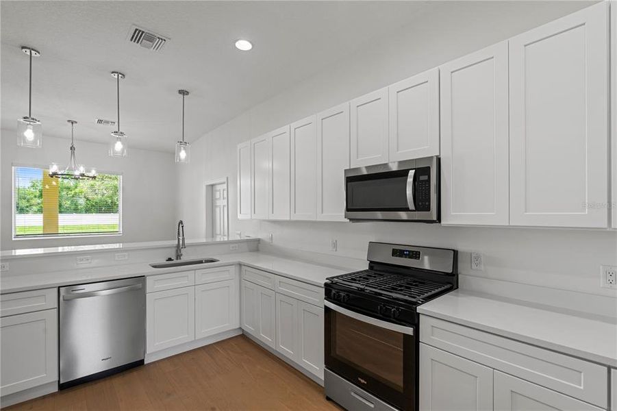 Furnished interior view inside a new home in , Sanford (Image 6).