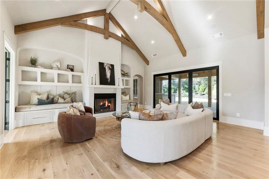 Furnished interior view inside a new home in , Alpharetta (Image 13).