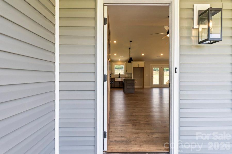 Exterior details and patio area of a home in , Lincolnton (Image 3).