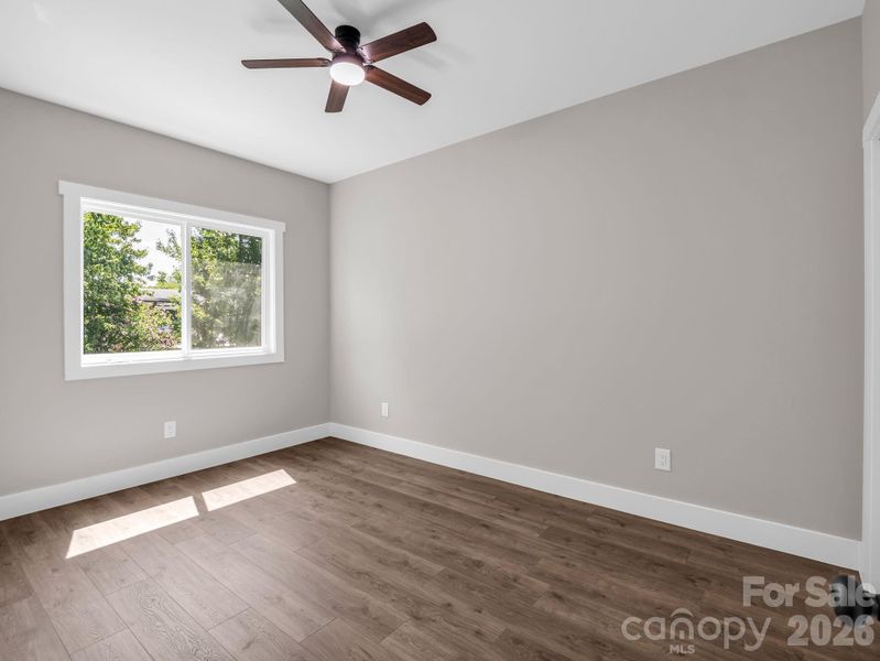 Bedroom 2, hardwood floors, all doors and windows are insulated and home has extra insulation Bedroom 2, hardwood floors, all doors and windows are insulated and home has extra insulation