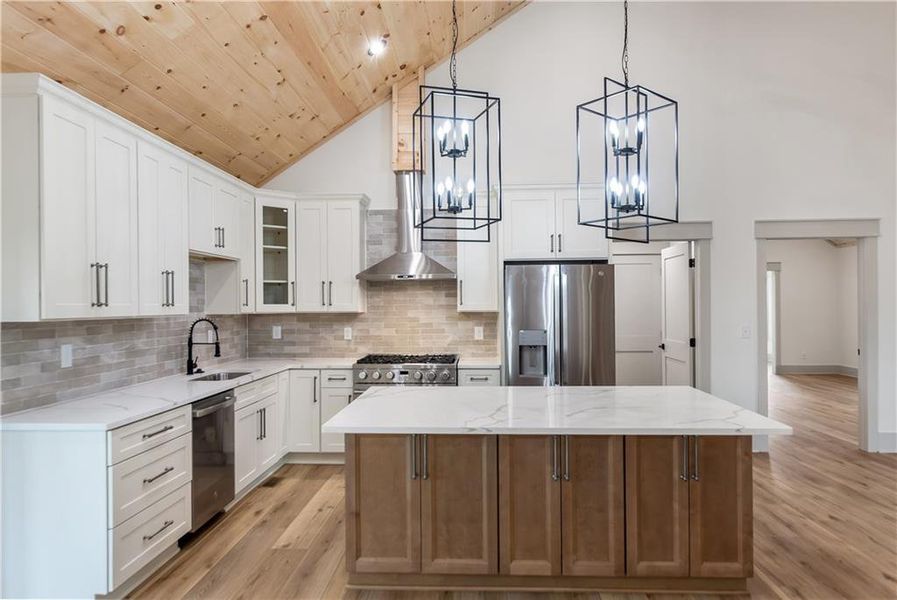 Furnished interior view inside a new home in , Ranger (Image 39).