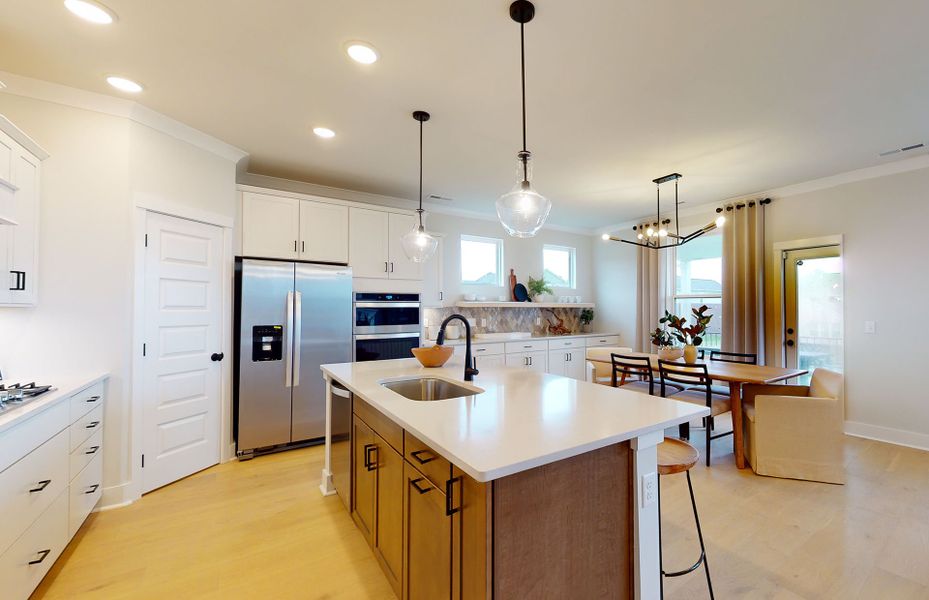 Spacious Kitchen with Island