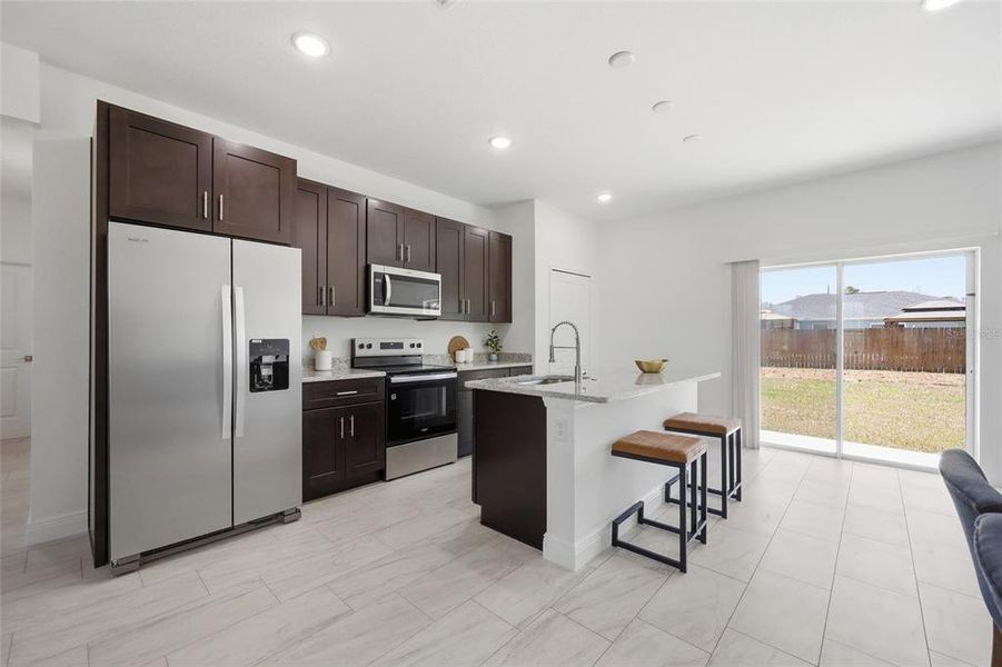 Furnished interior view inside a new home in , Ocala (Image 12).