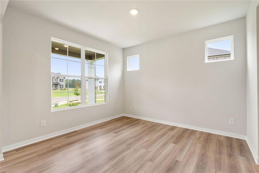 Spacious, unfurnished interior of a new home in Windsong Estates, McDonough (Image 31). Spacious, unfurnished interior of a new home in Windsong Estates, McDonough (Image 31).