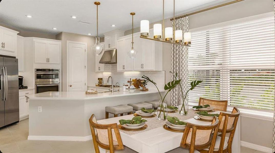 Furnished interior view inside a new home in Lochside, Mount Dora (Image 8). Furnished interior view inside a new home in Lochside, Mount Dora (Image 8).
