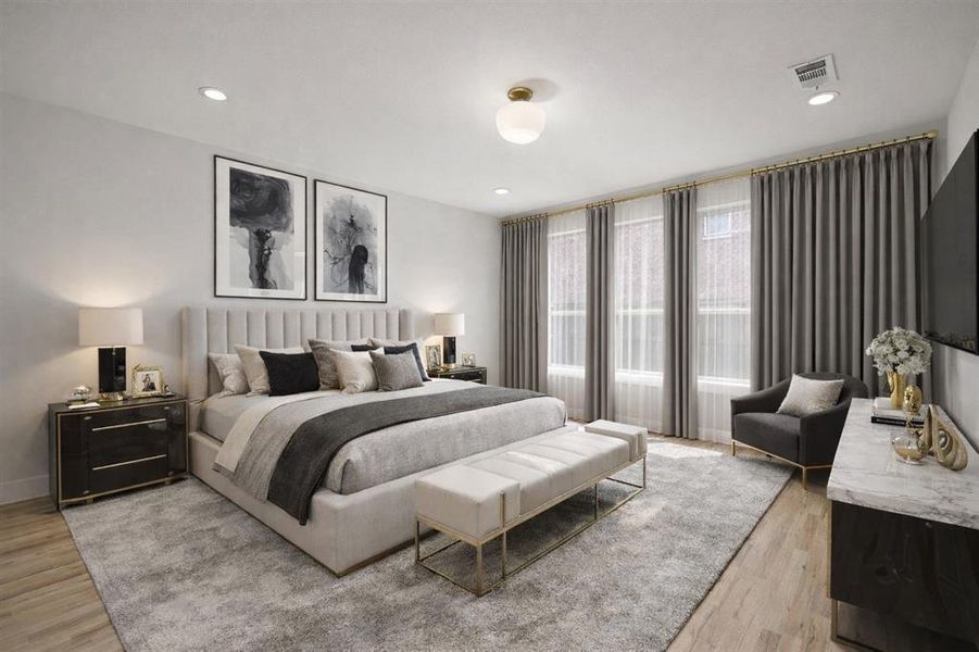 Furnished interior view inside a new home in , Arlington (Image 12).