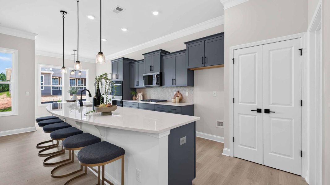 Furnished interior view inside a new home in Sylvan Creek, Denver (Image 6).