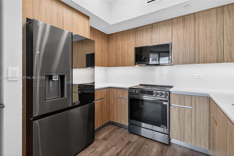 Furnished interior view inside a new home in , Miami (Image 13).