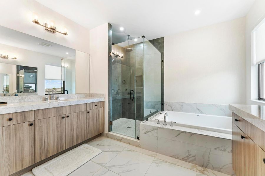 Furnished interior view inside a new home in , Palm Beach Gardens (Image 19).