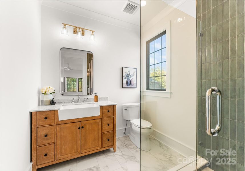 Furnished interior view inside a new home in , Charlotte (Image 29).