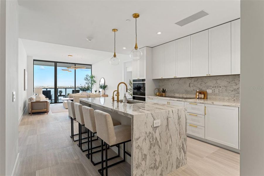 Furnished interior view inside a new home in , Tampa (Image 9).