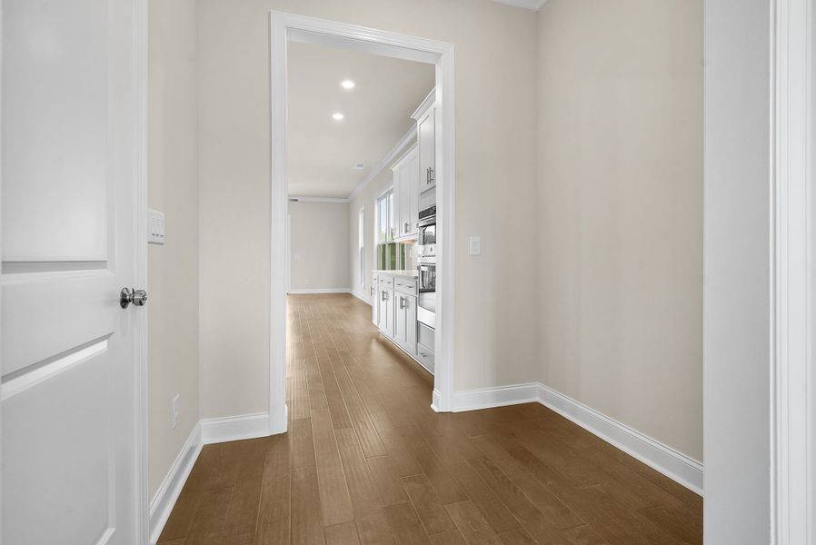Representative unfurnished interior of a home built from the The Carter by The Providence Group in Aberdeen, Hoschton (Image 17).