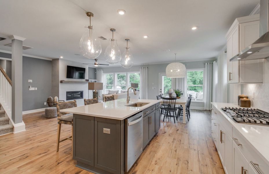Furnished interior view inside a new home in Grand Arbor, Blythewood (Image 15).